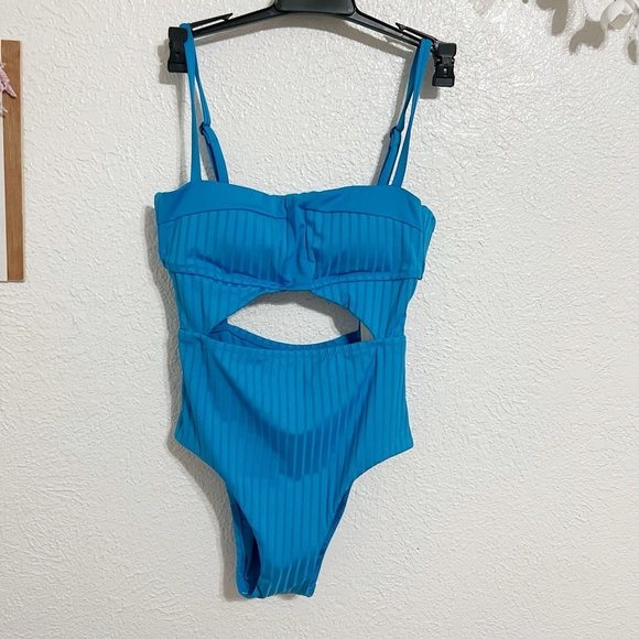 Anthropologie Sanctuary Splice Mio One-Piece Swimsuit NWT - Picture 4 of 11